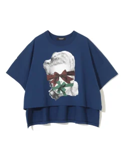 Women UNDERCOVER Sweater Cut&Sew | T-Shirts | UC1E1892-1