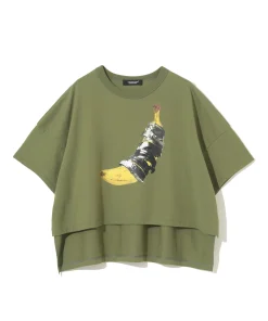 Women UNDERCOVER Sweater Cut&Sew | T-Shirts | UC1E1892-2