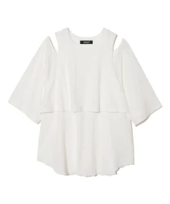 Women UNDERCOVER Sweater Cut&Sew | T-Shirts | UC1E1810