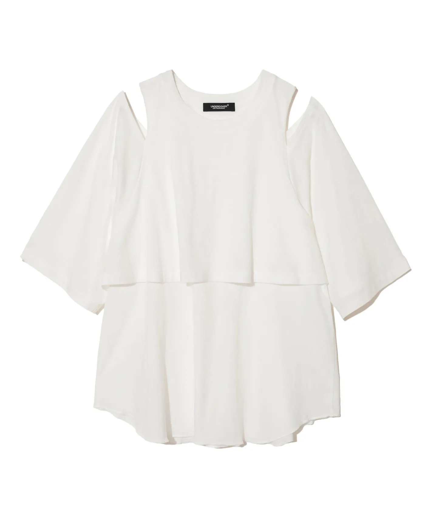 Women UNDERCOVER Sweater Cut&Sew | T-Shirts | UC1E1810