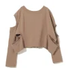 Women UNDERCOVER Sweater Cut&Sew | UC1E8803