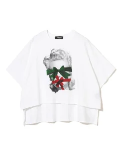 Women UNDERCOVER Sweater Cut&Sew | T-Shirts | UC1E1892-1