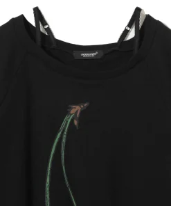 Women UNDERCOVER Sweater Cut&Sew | T-Shirts | UC1E8805-1