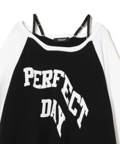 Women UNDERCOVER Sweater Cut&Sew | T-Shirts | UC1E8805-2
