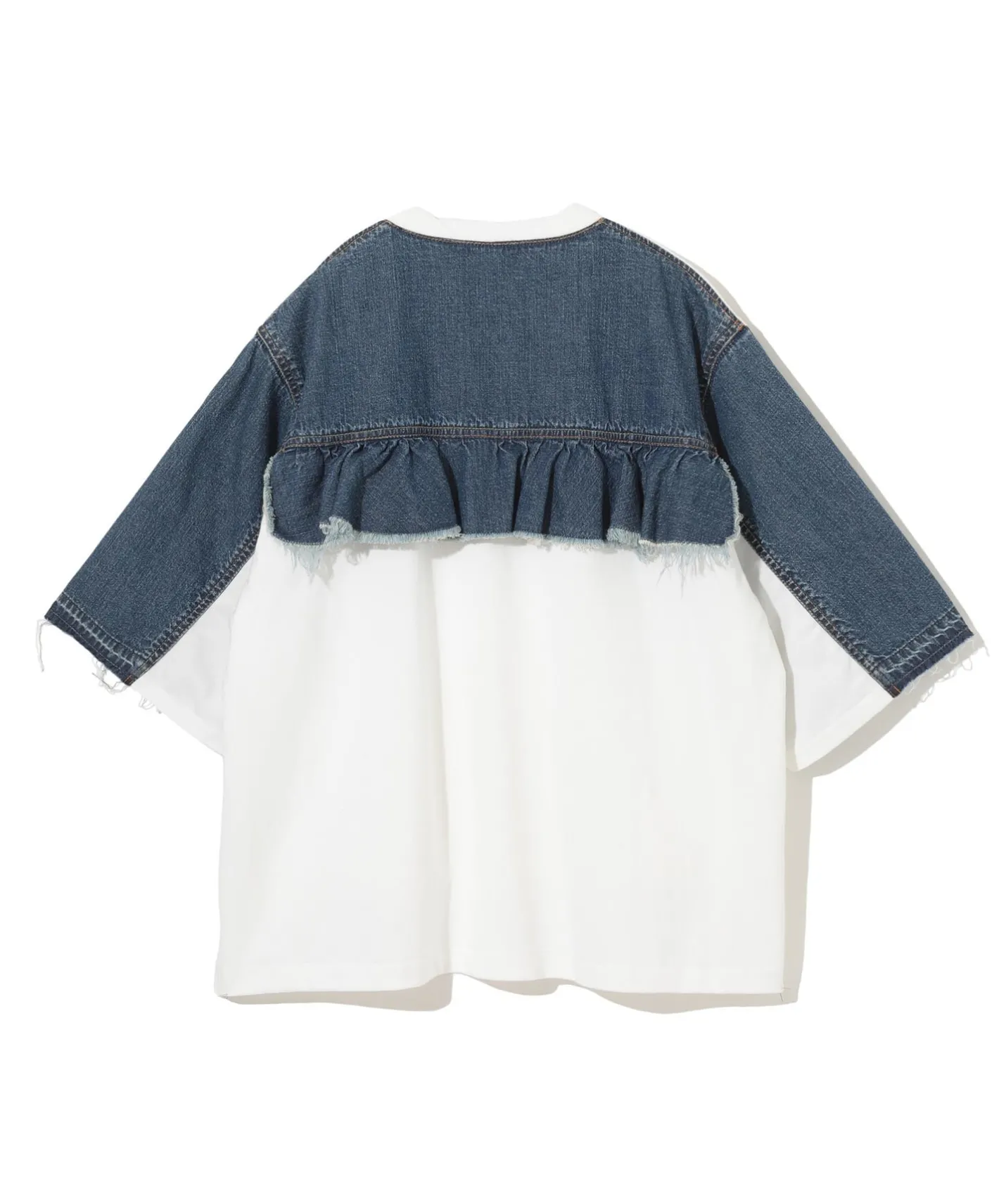 Women UNDERCOVER Sweater Cut&Sew | T-Shirts | UP1E1811