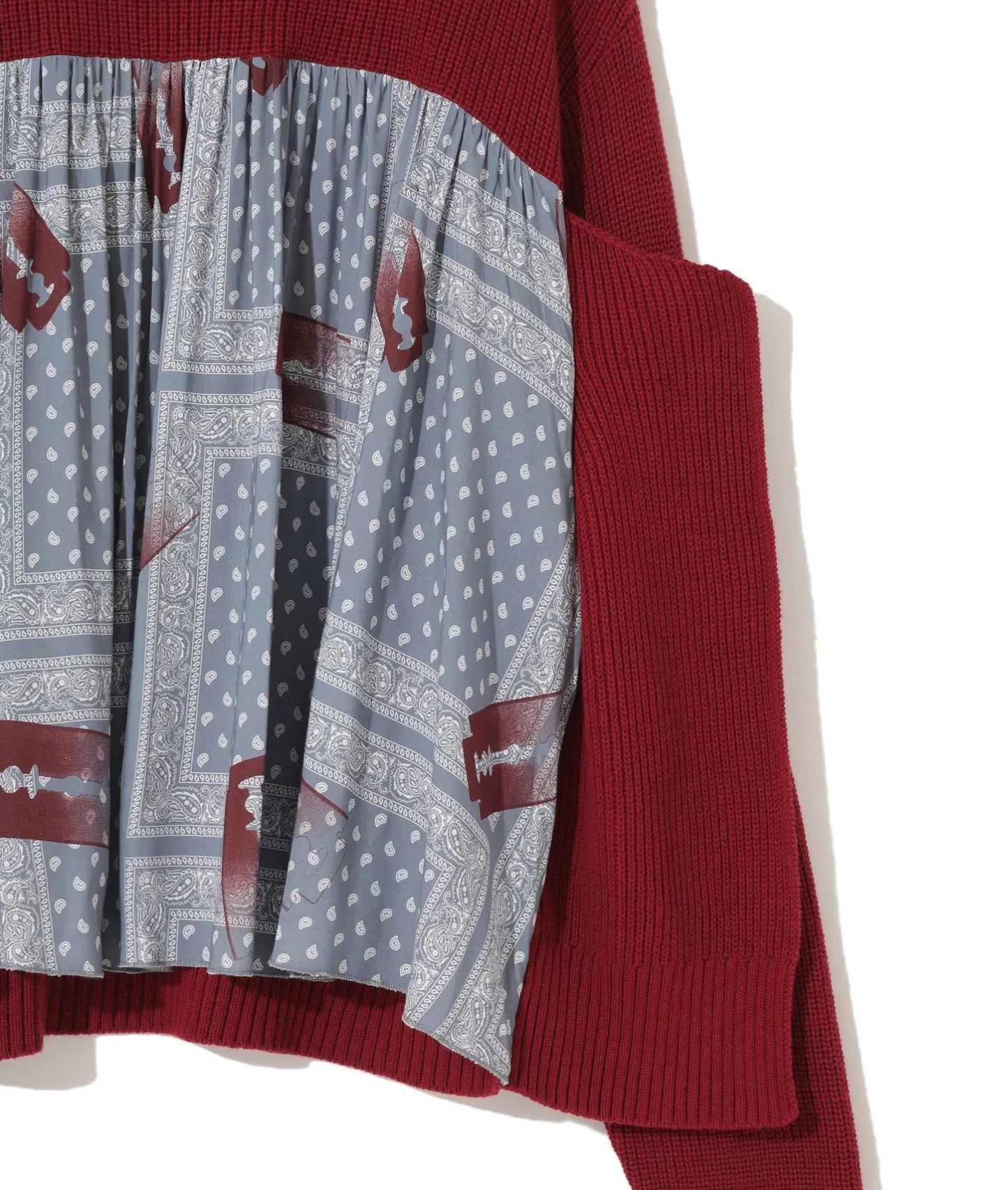 Women UNDERCOVER Sweater Cut&Sew | UP1E1903